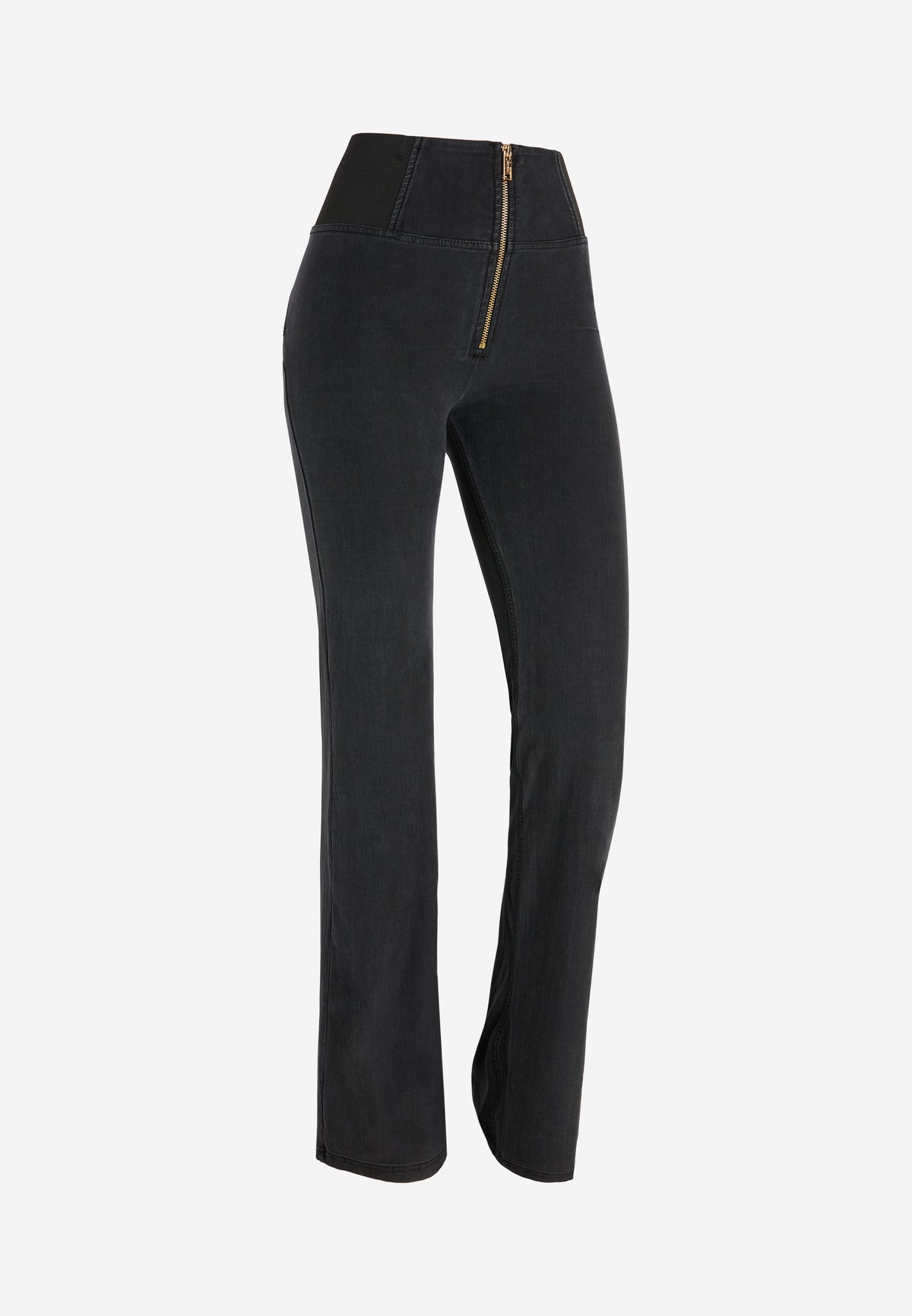 (WRUP29SHS443-J7N) Jean évasé WR.UP® taille très haute avec ceinture en Tencel doux agrandi