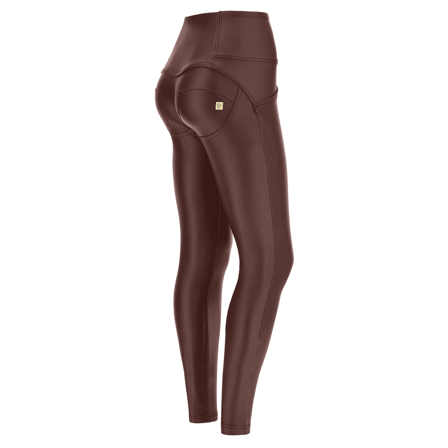 Leather Look WR.UP® met Hoge Taille en Knoopsluiting ander aanzicht
