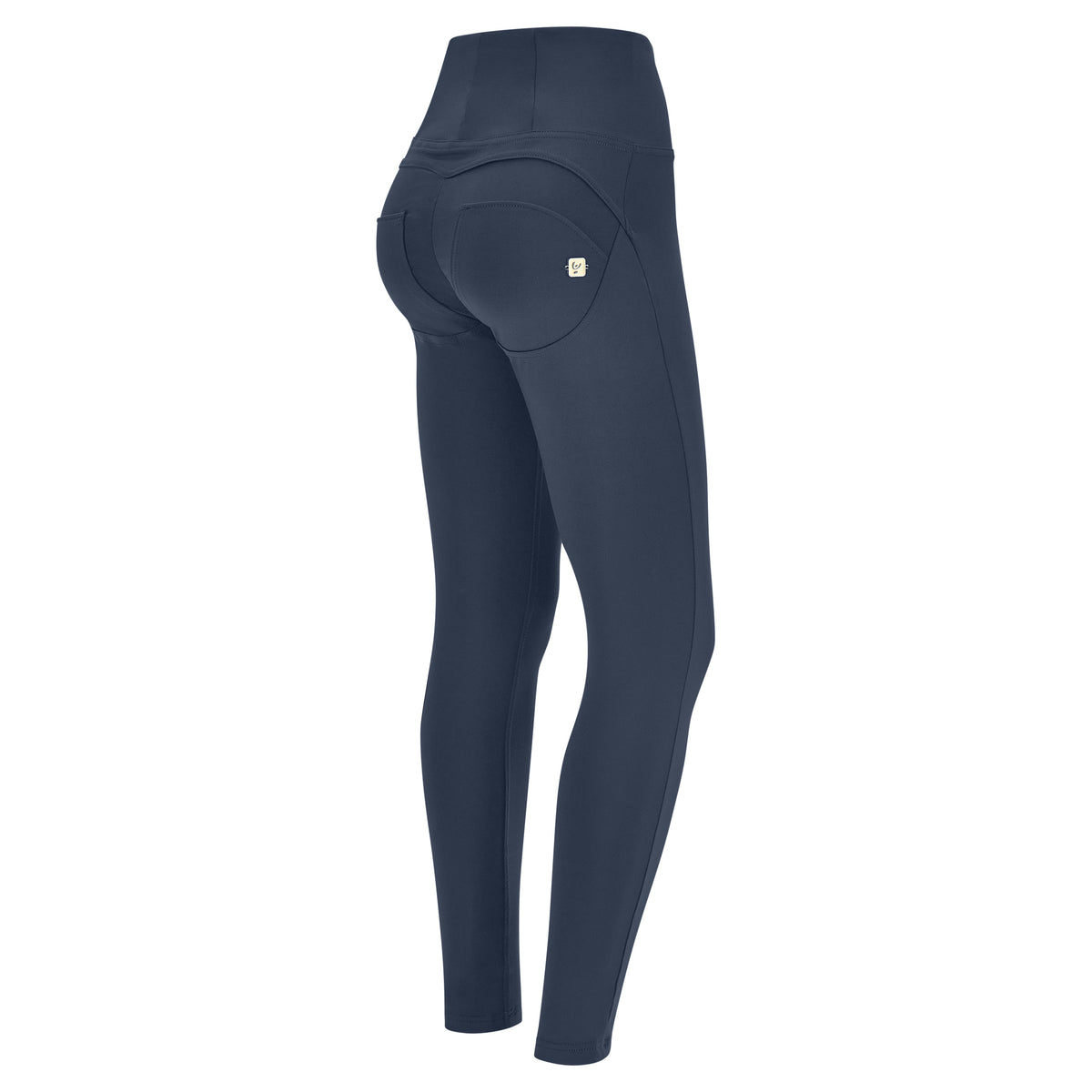 (WRUP2HC004REC-B109) Blauwe WR.UP® met een Hoge Taille in Shiny D.I.W.O. enlarged