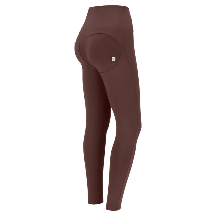 (WRUP2HC004REC-M29) Bruine WR.UP® met een Hoge Taille in Glimmend D.I.W.O.®