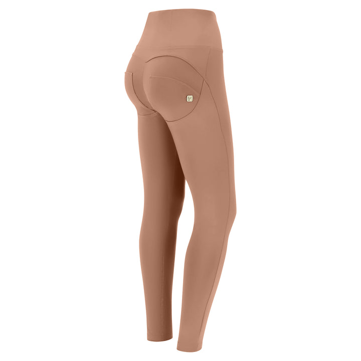 (WRUP2HC004REC-P80) Beige WR.UP® met Hoge Taille in Glimmend D.I.W.O.®