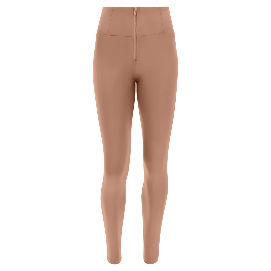 (WRUP2HC004REC-P80) Beige WR.UP® met Hoge Taille in Glimmend D.I.W.O.®