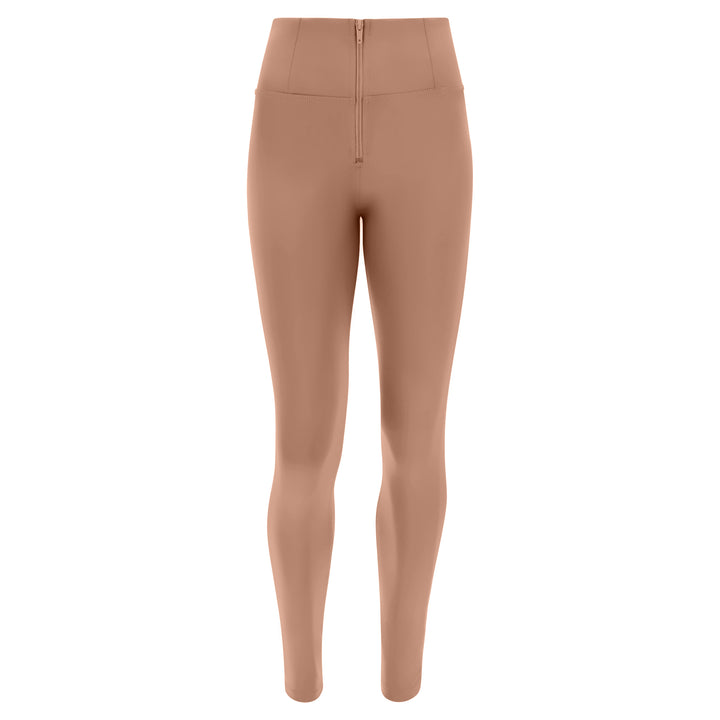 (WRUP2HC004REC-P80) Beige WR.UP® met Hoge Taille in Glimmend D.I.W.O.®