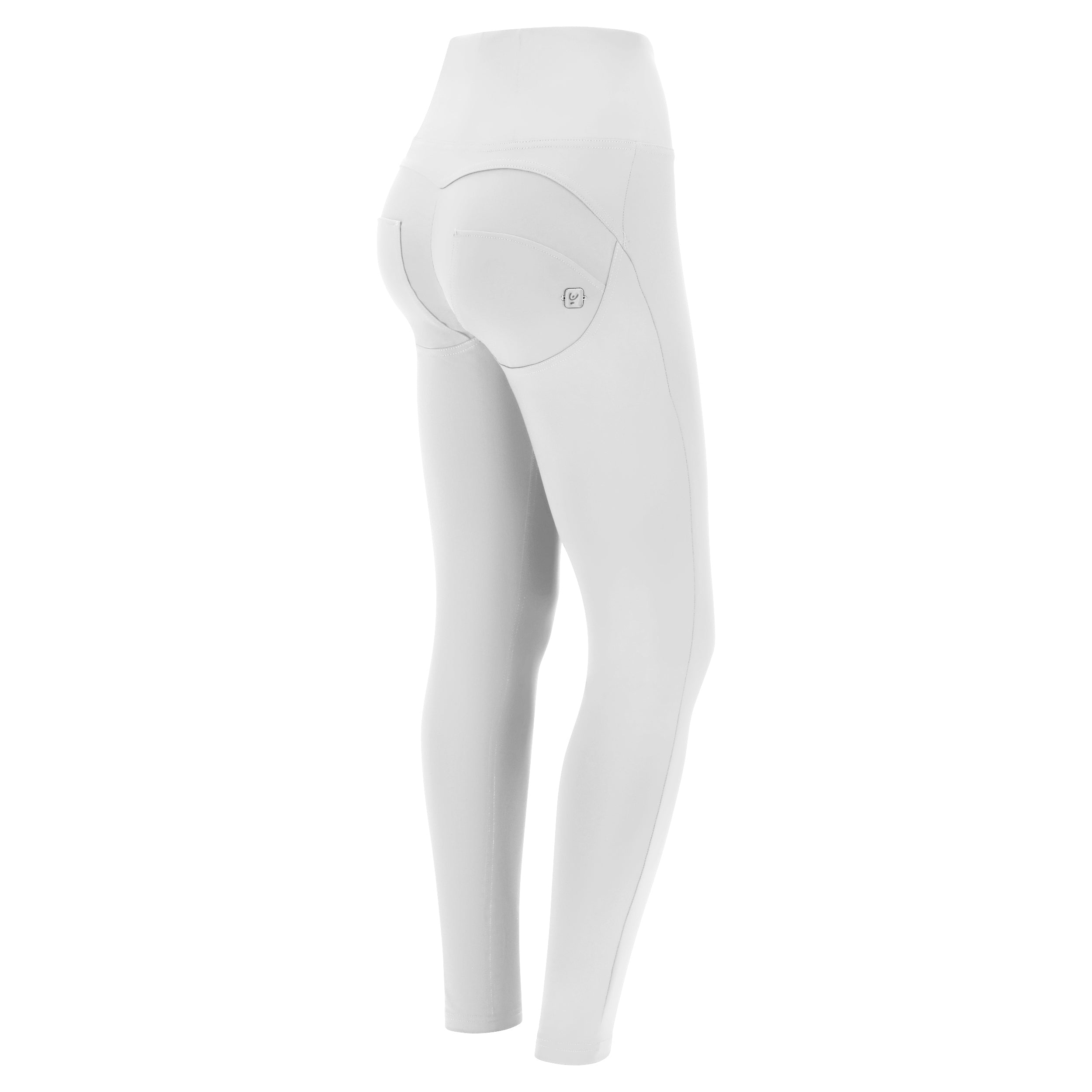 (WRUP2HC004REC-W71) Witte WR.UP® met een Hoge Taille in Glimmend D.I.W.O.®