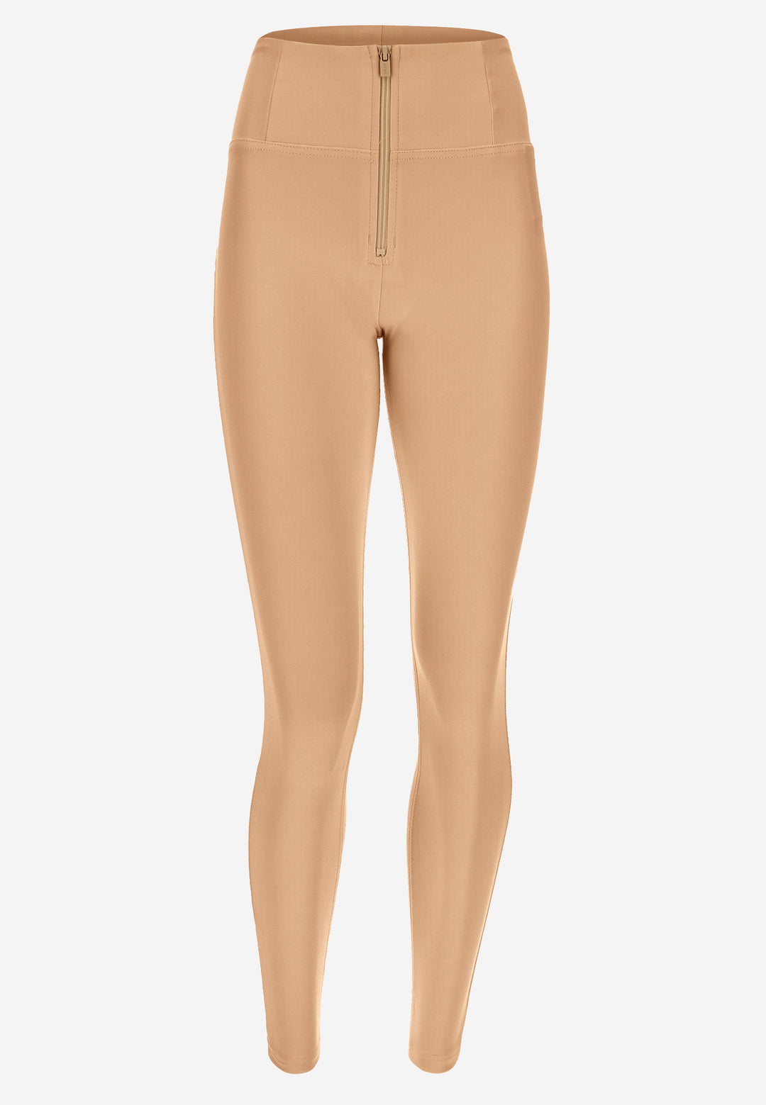 (WRUP2HC006PREC-M44) Leather Look WR.UP® met Hoge Taille en Rits Sluiting