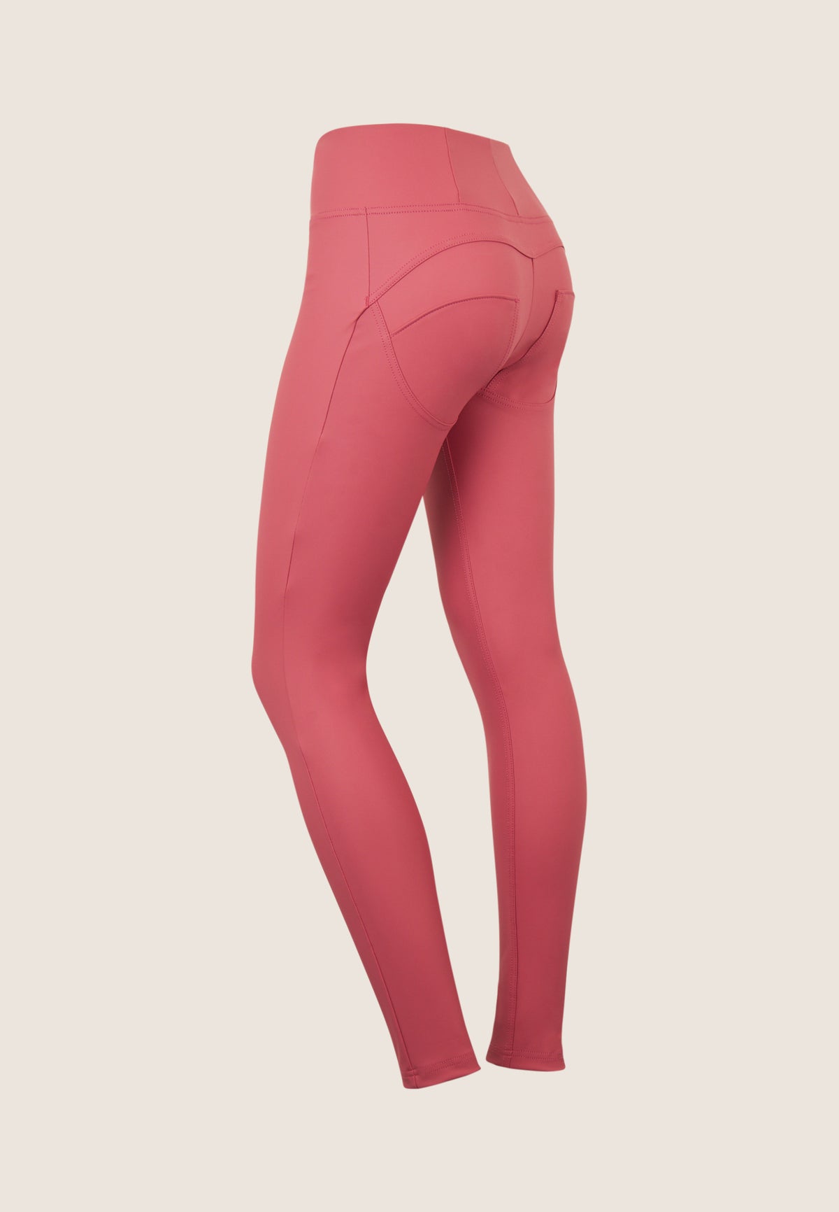 (WRUP2HC006PREC-P52) Leather Look WR.UP® met Hoge Taille en Rits Sluiting enlarged