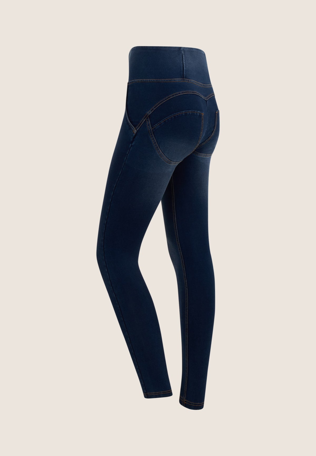 (WRUP2HF401-J0T) High Waist WR.UP® with Hip Details and Gold Zip enlarged