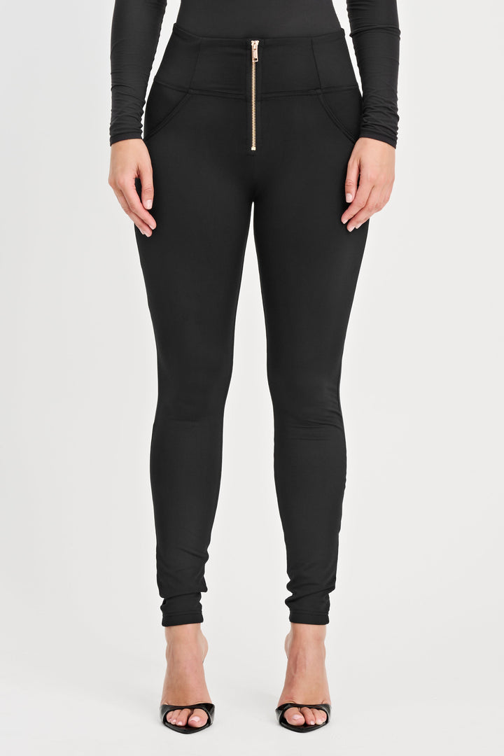 (WRUP2HF445-N) High Waist WR.UP® in D.I.W.O. met Golden Zip