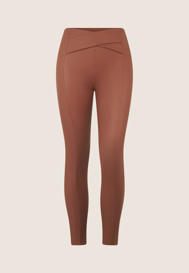 (WRUP2HS2530-M110) Faux Leather WR.UP® met Cross-over Waistband ♥