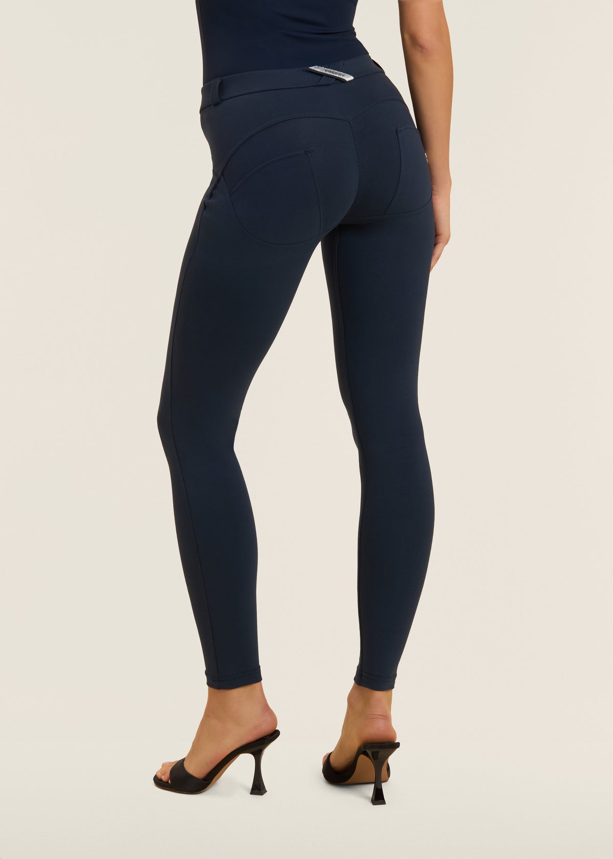 (WRUP2RC001ORG-B94) Skinny Basic WR.UP® avec une taille régulière en Zacht Katoen agrandi