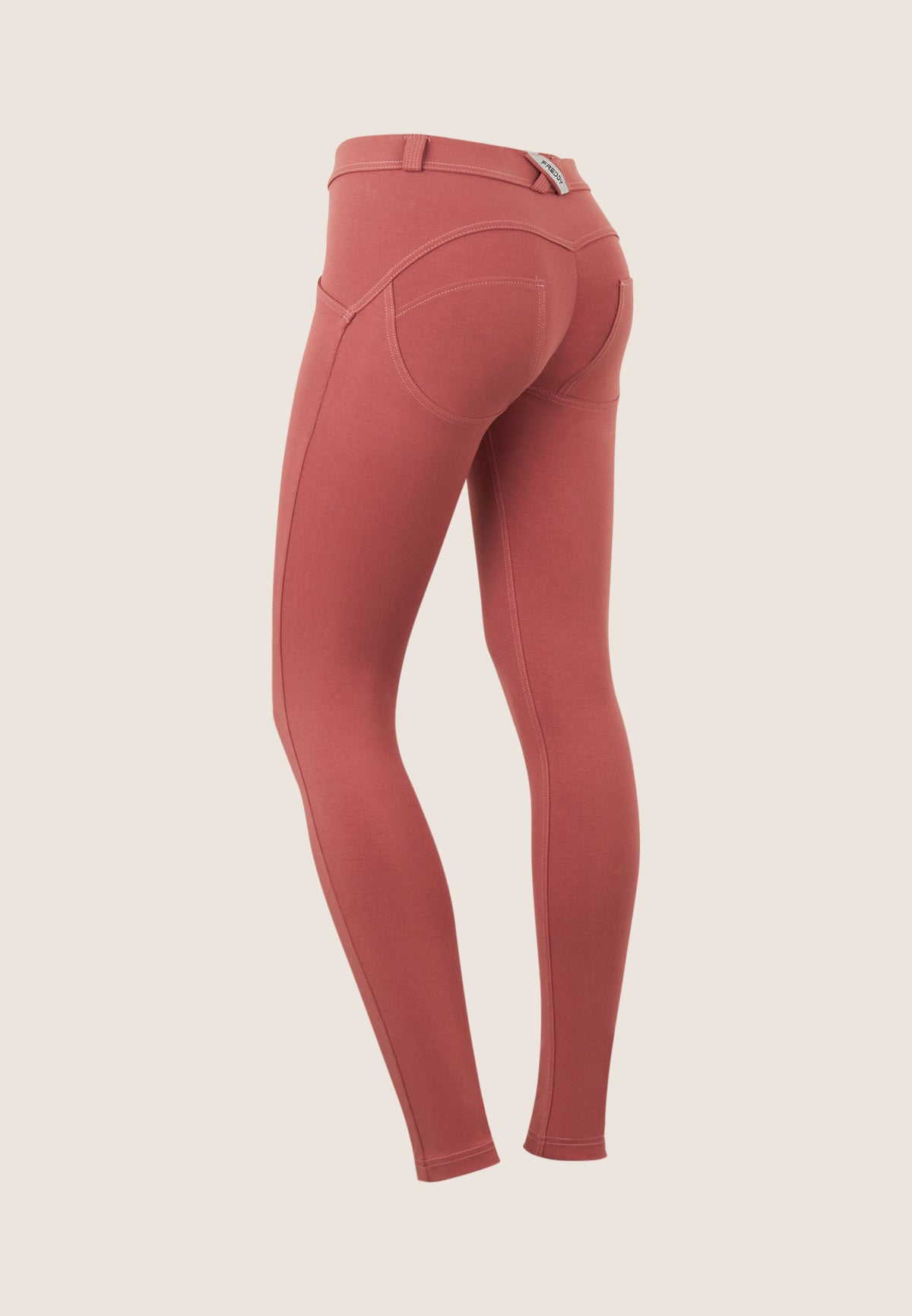 (WRUP2RC001ORG-P25) Skinny Basic WR.UP® avec une taille régulière en Zacht Katoen agrandi
