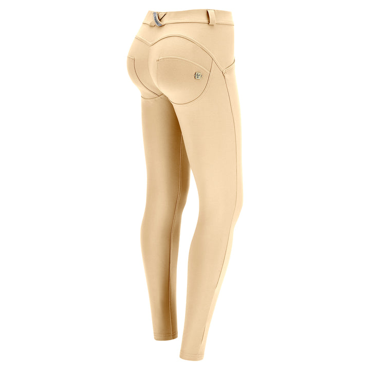 (WRUP2RC001ORG-Z80) Skinny Basic WR.UP® met een Regular Waist in Zacht Katoen