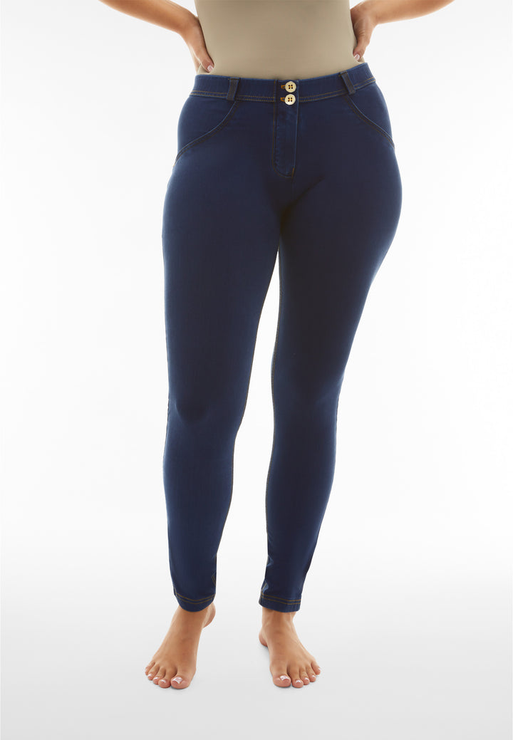 (WRUP1RC002-J0Y) Blauwe WR.UP® Regular Waist in Denim Look