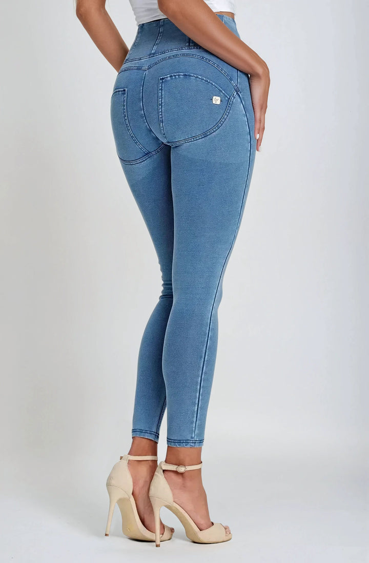 (WRUP4HC002ORG-J4B) Denim Look WR.UP® High Waist in Enkel Lengte