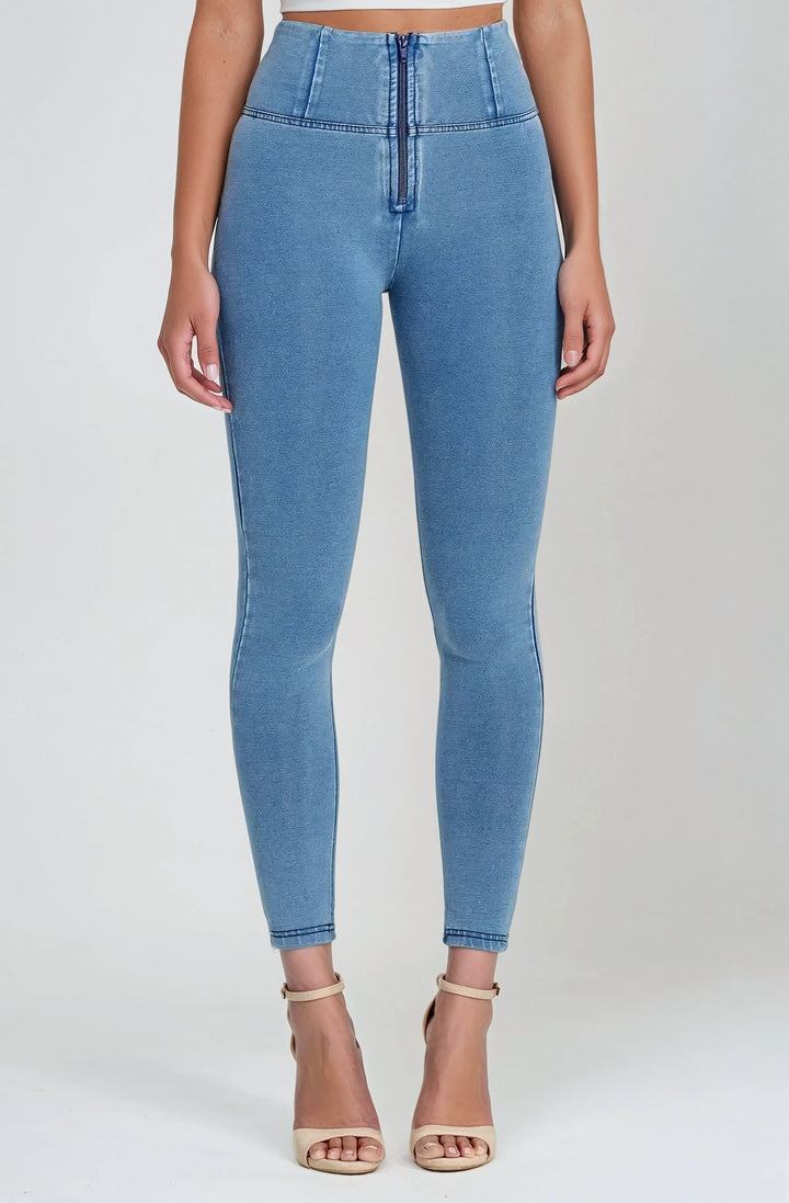 (WRUP4HC002ORG-J4B) Denim Look WR.UP® High Waist in Enkel Lengte