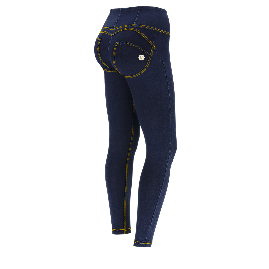 (WRUP4HC002ORG-J0Y) Denim stetch Skinny Ankle length Blue Denim pant