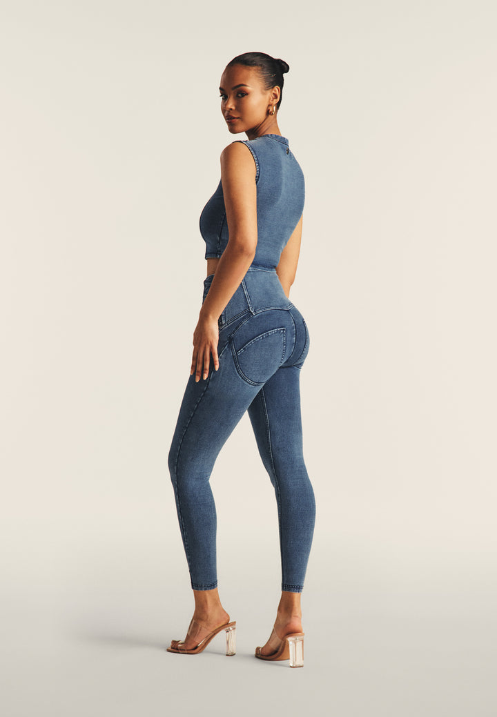 (WRUP4HS2502-J145B) Stoere High Waist WR.UP® met Gevlochten Details ♥