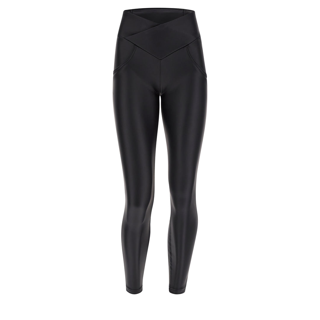 (WRUP4HS311-N) High Waist WR.UP® met Cross Over in Faux Leather