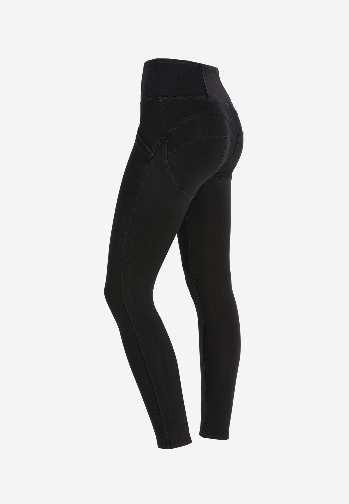 (WRUP4HS402-J7N) Jean WR.UP® longueur cheville avec fermeture éclair dorée agrandi