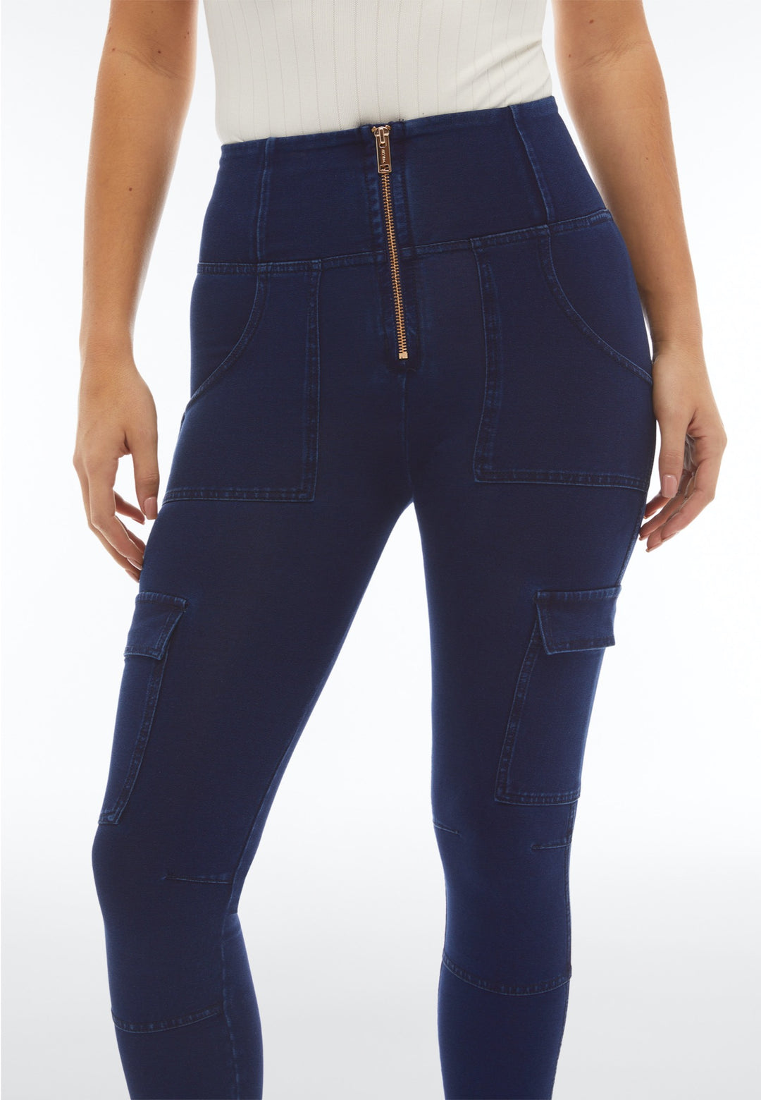 (WRUP4HS412-J0B) Enkel Lengte WR.UP® Hoge Taille met Pockets