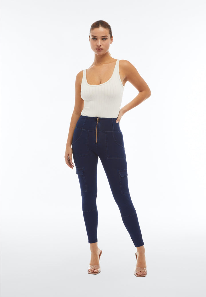 (WRUP4HS412-J0B) Enkel Lengte WR.UP® Hoge Taille met Pockets