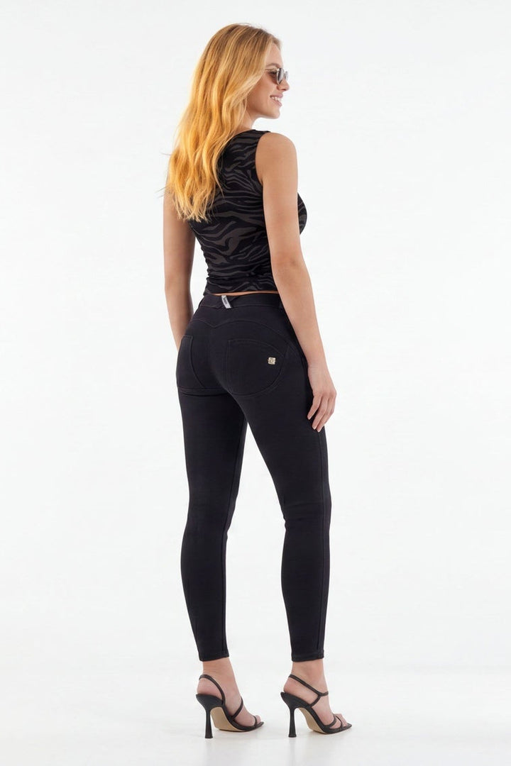 (WRUP4RC002ORG-J7N) Denim Look Regular Waist WR.UP® in Enkel Lengte