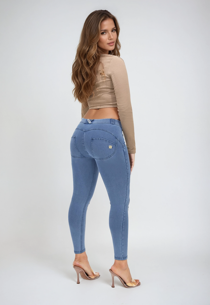 WRUP4RC002ORG-J4B Denim Look Regular Waist WR.UP® in Enkel Lengte