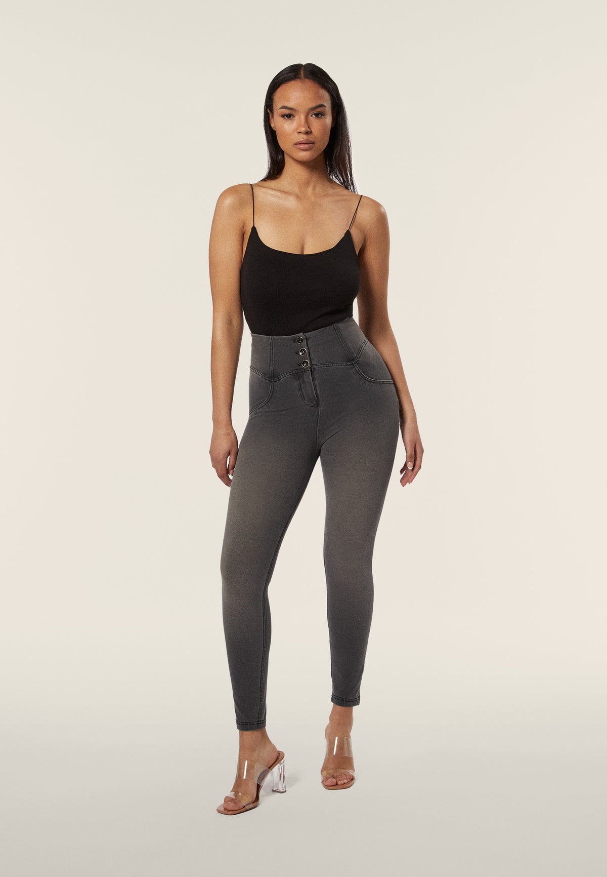 (WRUP4SHF413-J125N) WR.UP® taille très haute avec fermeture éclair