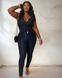 (WRUP4RC002ORG-J7N) Denim Look Regular Waist WR.UP® in Enkel Lengte