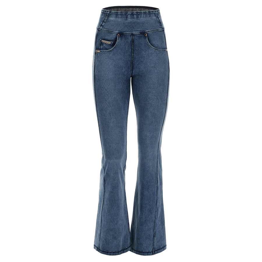N.O.W.® Flared Jeans met Hoge Taille