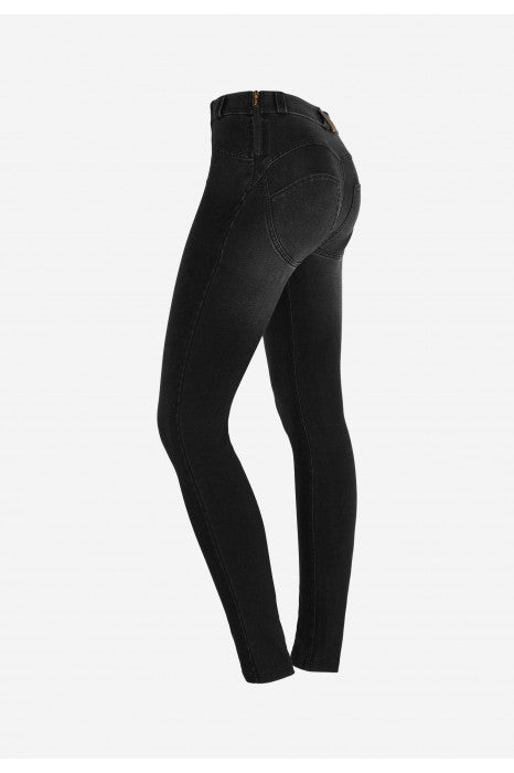 (WRUP1RHS401-J7N) High Waist Denim Look WR.UP® with Waist Details