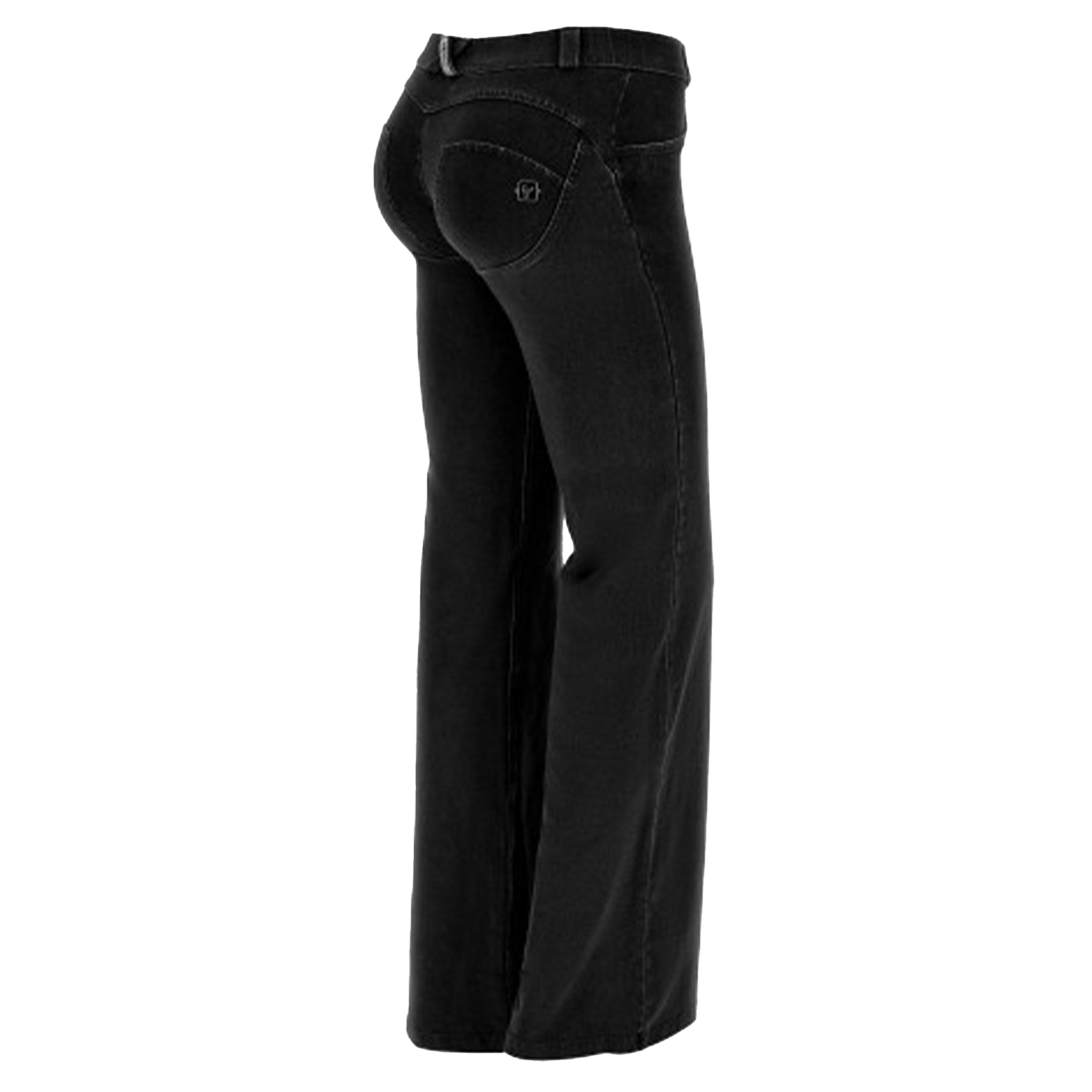 (WRUP29LF305-J7N) Low Waist WR.UP® Flared Black Jeans
