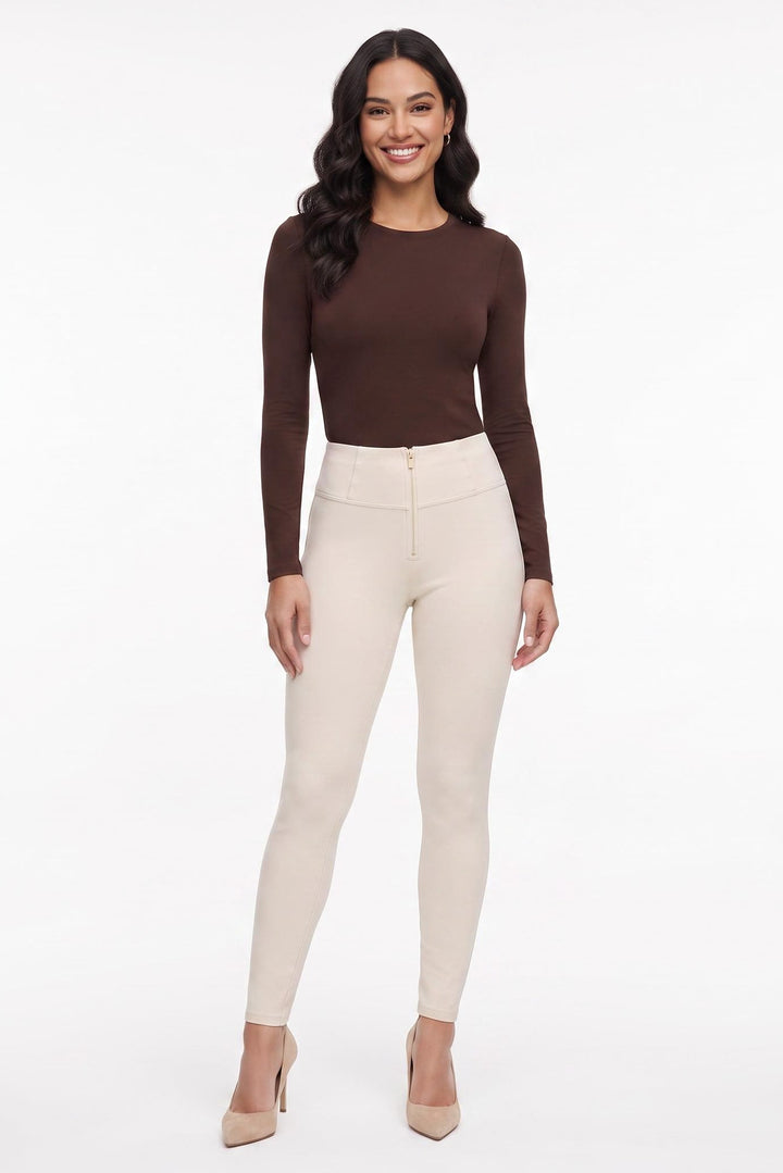 (WRUP2HC001ORG-Z64) Basic WR.UP® in zacht katoen met hoge taille en ritssluiting
