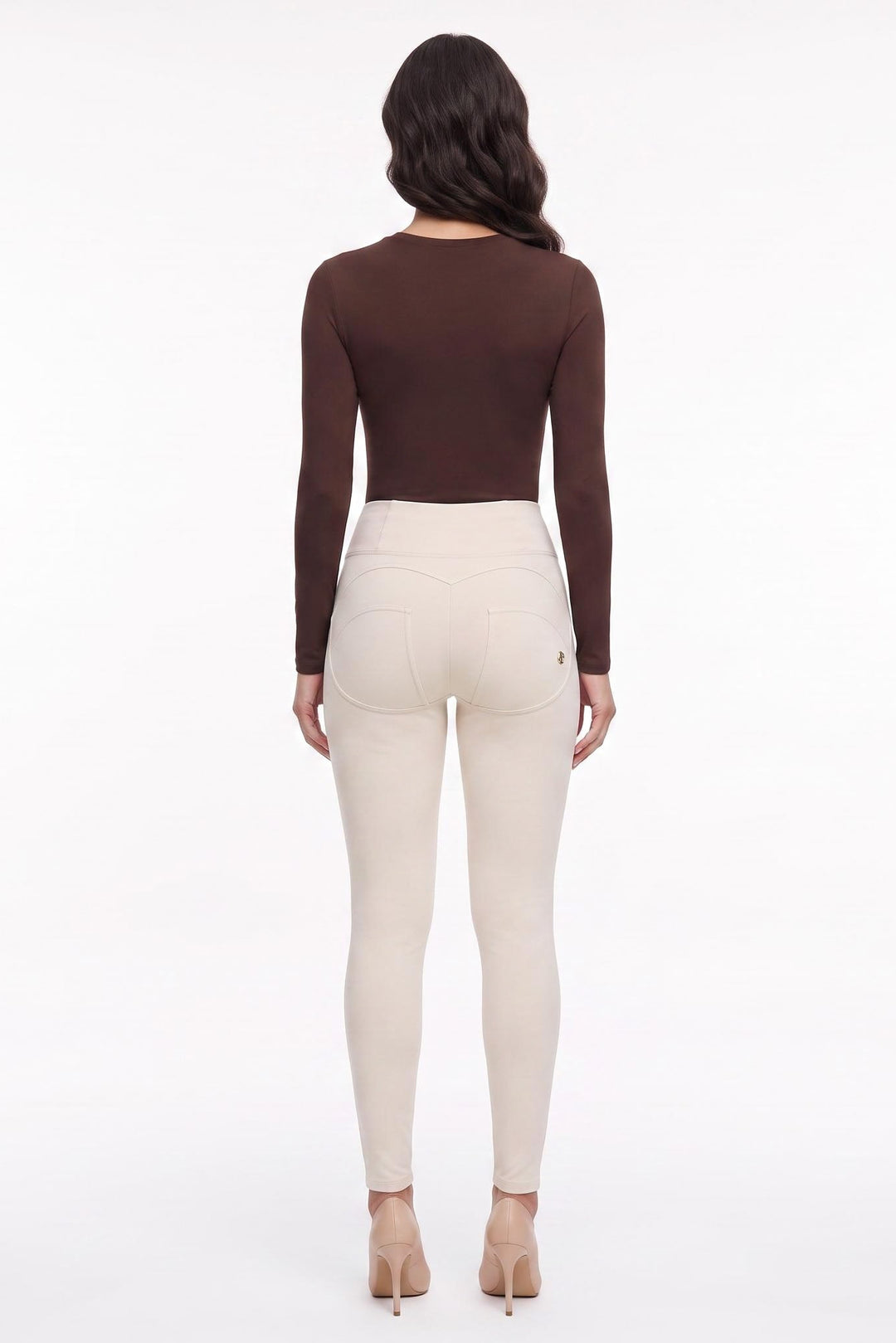 (WRUP2HC001ORG-Z64) Basic WR.UP® in zacht katoen met hoge taille en ritssluiting