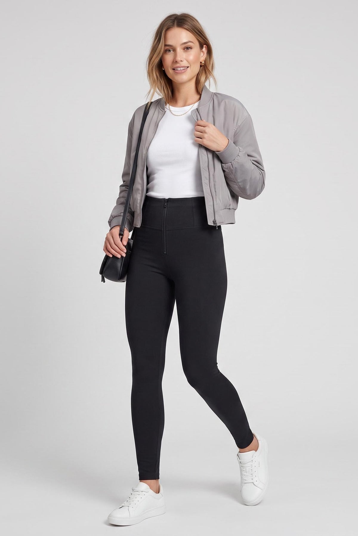 (WRUP2HC001ORG-N) Basic WR.UP® avec une haute taille en Ritssluiting à Zacht Katoen