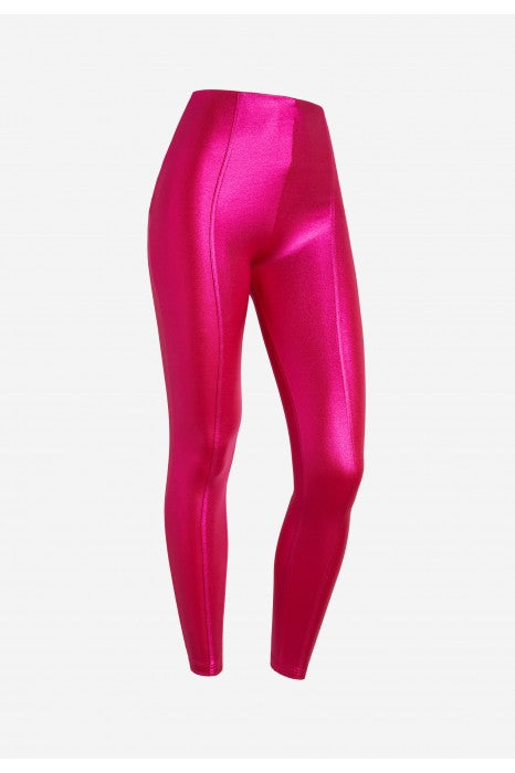 (WRUP2HS424-F99) Pantalon taille haute WR.UP® aspect métallisé en DIWO® brillant agrandi