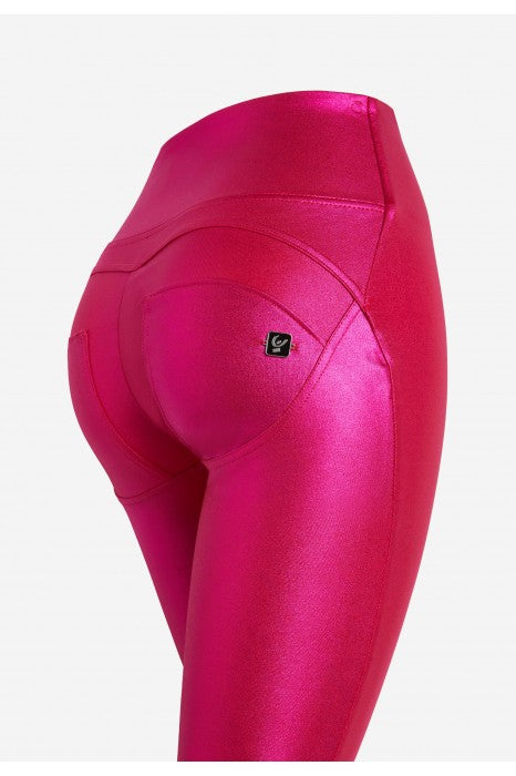 (WRUP2HS424-F99) Pantalon taille haute WR.UP® aspect métallisé en DIWO® brillant agrandi