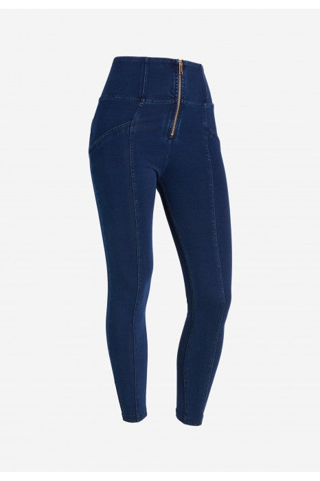 (WRUP4HS402-J0B) Ankle Length WR.UP® Denim with Gold Zip