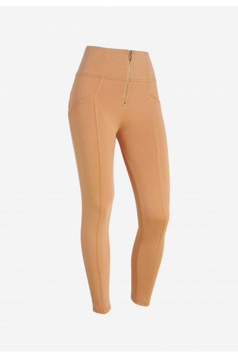 (WRUP4HS427-M44) Ankle Length WR.UP® High Waist with Gold Zip enlarged