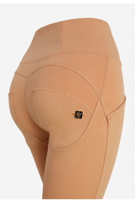 (WRUP4HS427-M44) Ankle Length WR.UP® High Waist with Gold Zip