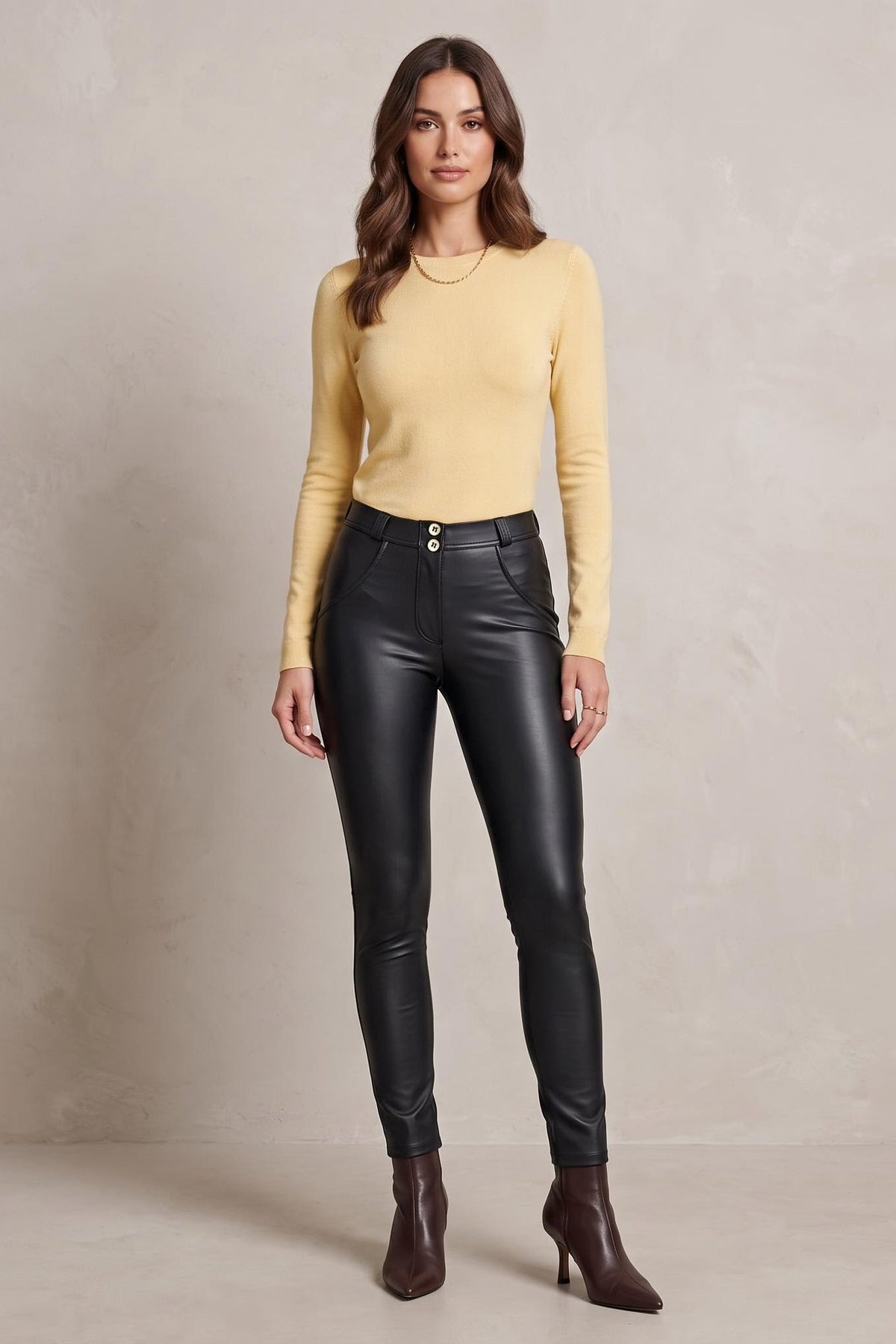 (WRUP4RC006PREC-N) Noir WR.UP® Enkel Lengte en aspect cuir agrandi
