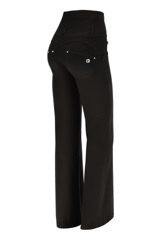 (WRUPSNUG29SHF324-N) Woven Denim Flared WR.UP® Jeans met Hoge Taille enlarged