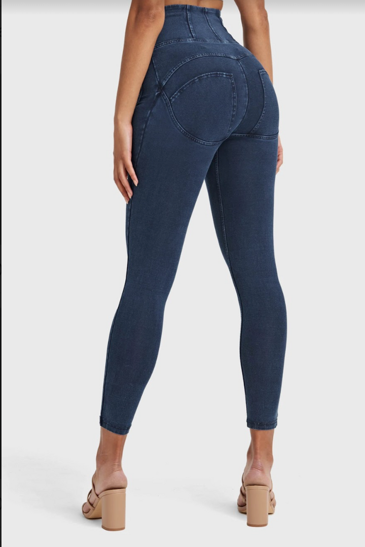 (WRUP4SHS224-J0B)WR.UP® Jeggings With Super High Waist And Patch Pockets