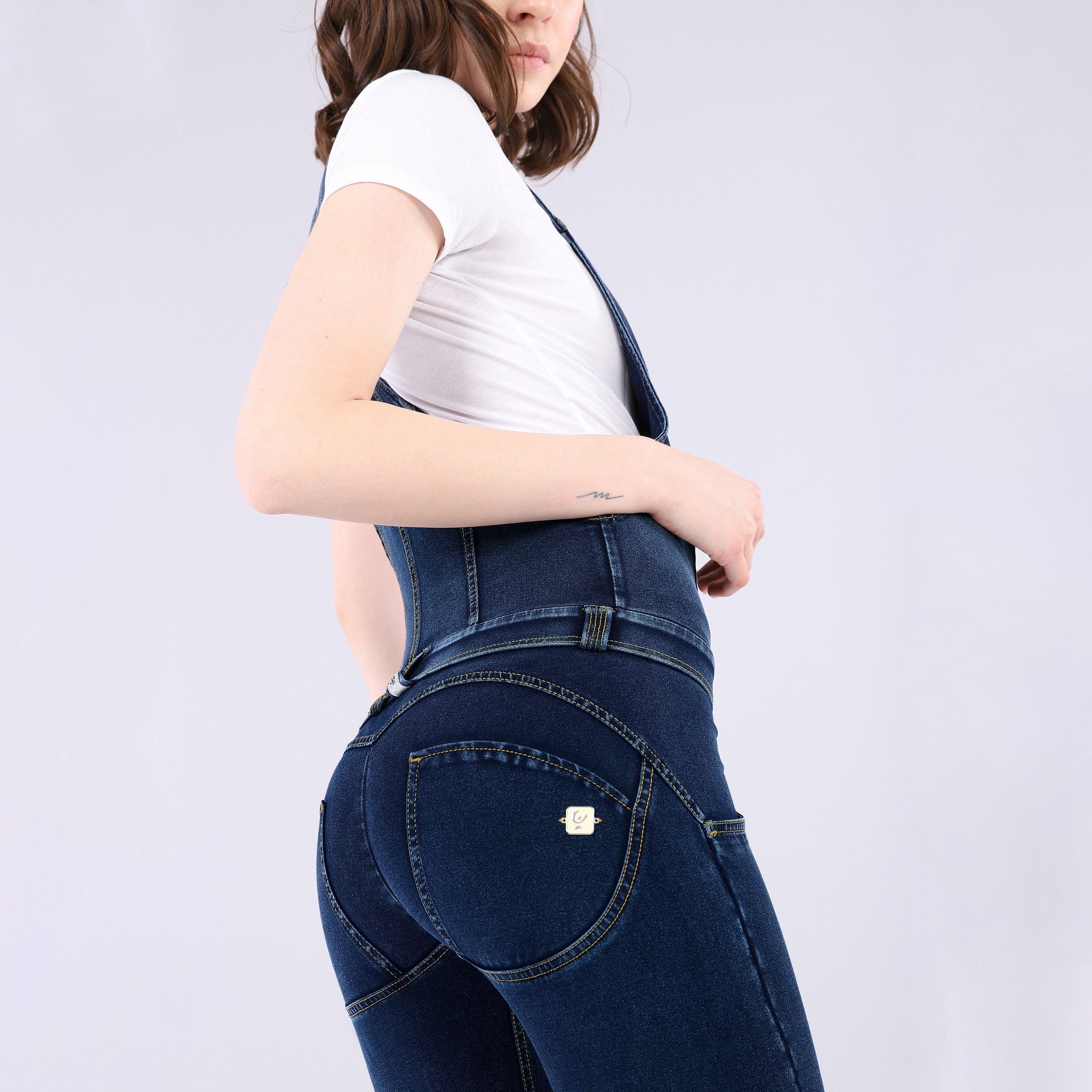 (WRUP16C002-J0Y) Wr.Up® Shaping Effect - Blue - Skinny