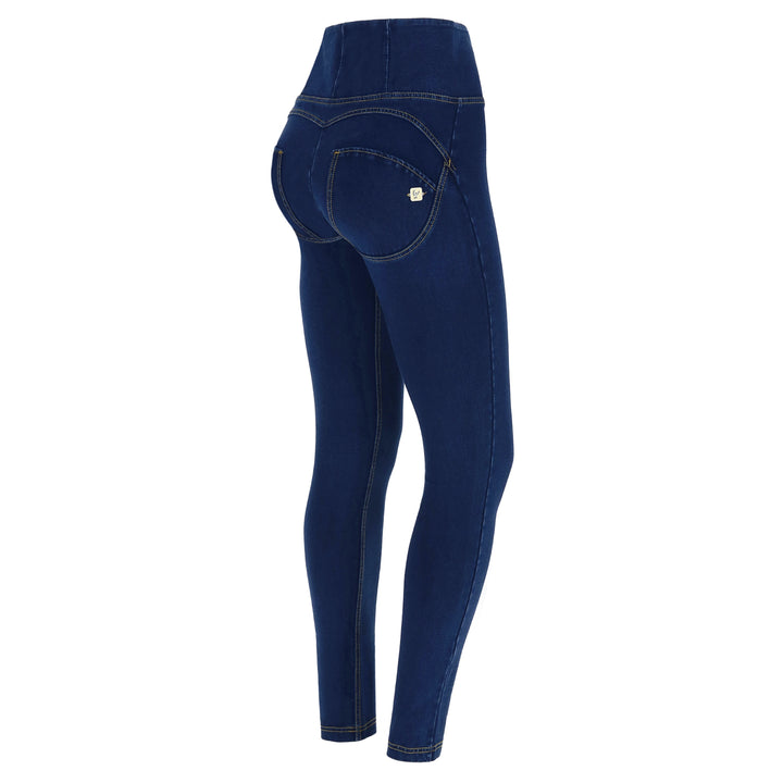 (WRUP2HC002ORG-J0Y) Denim look WR.UP® met Hoge Taille en Ritssluiting