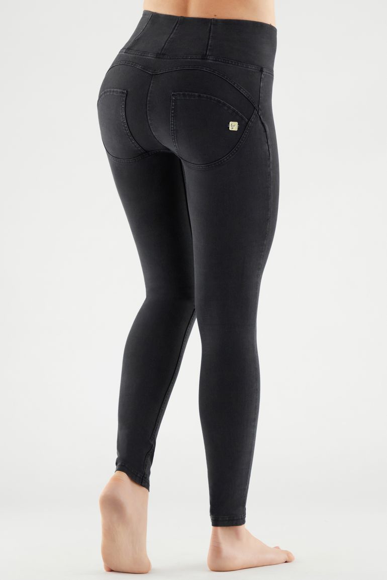 (WRUP1HS275-J7N) Soft Tencel Denim WR.UP® met Hoge Taille en Ritssluiting