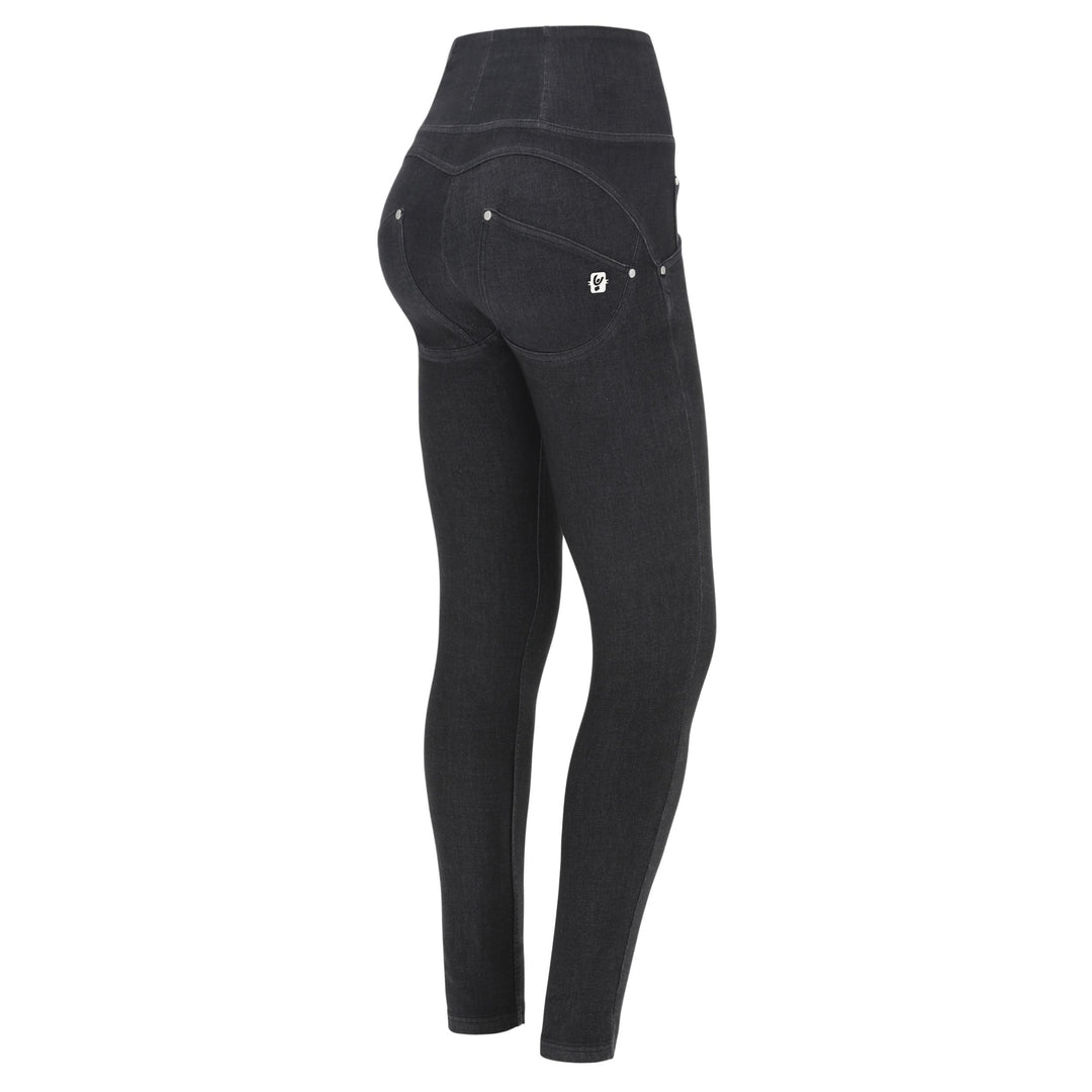 (WRUPSNUG2HC017-N) Woven Denim WR.UP® Jeans met Hoge Taille
