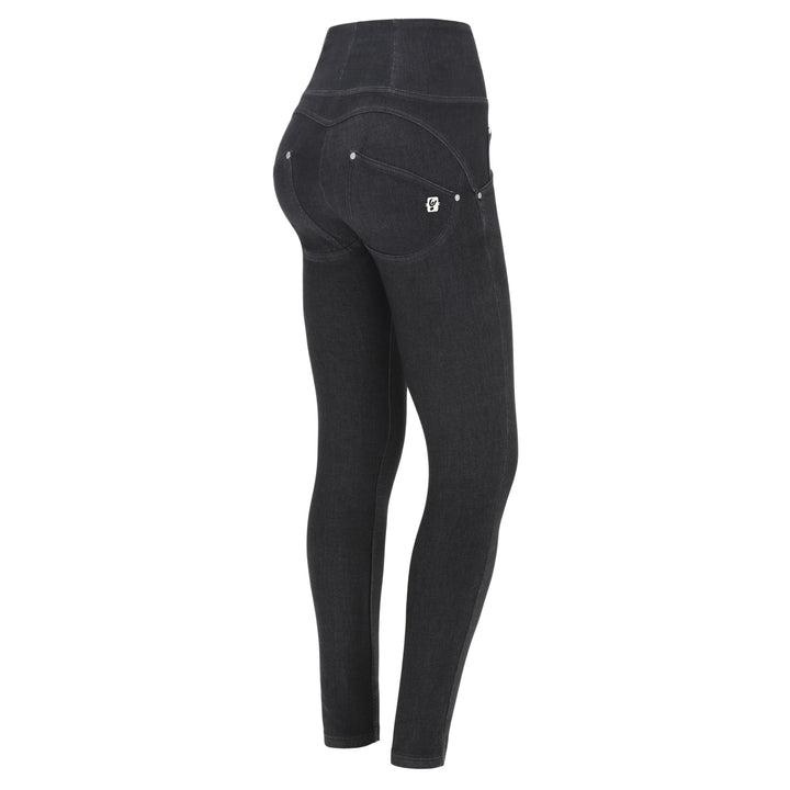 (WRUPSNUG2HC017-N) Woven Denim WR.UP® Jeans met Hoge Taille