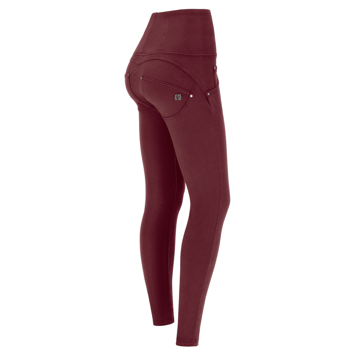 (WRUPSNUG1HC017-E74) Jeans WR.UP® en denim tissé avec taille haute agrandi