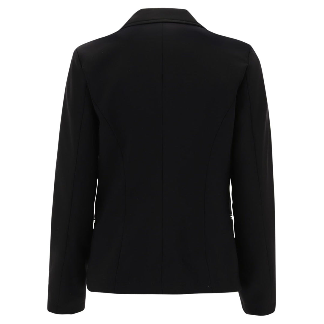 (F0WTWJ1-N)DINNER JACKET WITH SATIN DETAILS